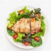 Grill Chicken Salad · All natural chicken, fresh salad.