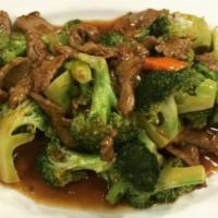 Beef with Broccoli · Broccoli, carrot and stir-fired with oyster sauce.