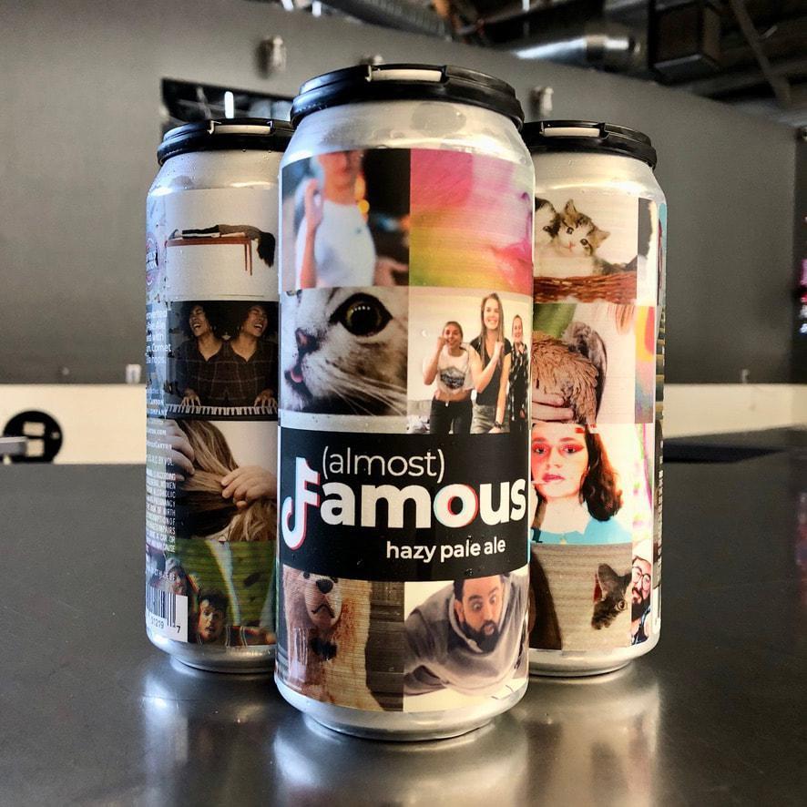 Almost Famous Hazy Pale Ale 4pk 16oz · Must be 21 to purchase.