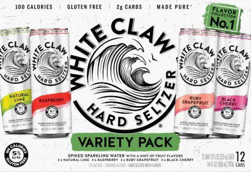 12pk Can White Claw Variety No.1  · Must be 21 to purchase. 12 oz.