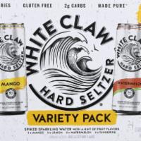 12 Pack of White Claw Variety No.2  · Must be 21 to purchase. 12 oz.