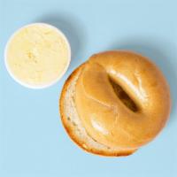 Bagel w/ Butter · Choice of Bagel with butter.