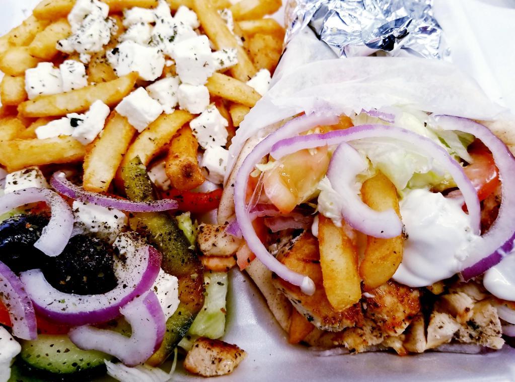 The Greek Express · Greek · Halal · Mediterranean · Salads · Wraps