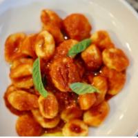 Gnocchi · Ricotta, pomodoro sauce, and basil.