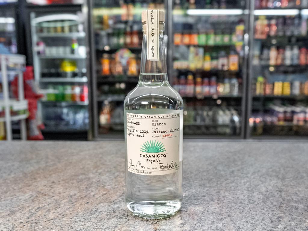 Casamigos Blanco Tequila · Must be 21 to purchase. Sweet agave, vanilla, and citrus flavor with a crisp taste.