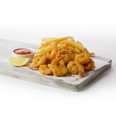 15 Pieces Shrimp with Fries and 16 oz. Soft Drink · Served with fries and 16 oz. soft drink. Get the fresh taste of shrimp with 15 pieces of succulent shrimp, served grilled or golden fried. Great seafood taste.