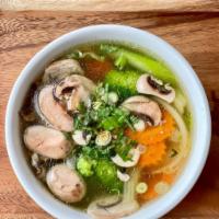 Vegetable Soup · Broccoli, cabbage, carrot, onion, chicken broth