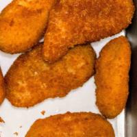 Jalapeno Poppers ·  Stuffed with cheese and fried.