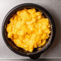 Mac 'N' Cheese · Macaroni pasta in a cheese sauce.
