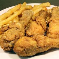 Chicken Legs Dinner · 6 pieces.