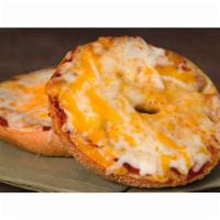 Cheese Pizza Bagel · Craving a slice but want to go a bit more bagel-y? Our Cheese Pizza Bagel Sandwich scratches...