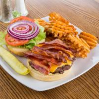 0'Connell Burger · American cheese with bacon.