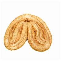 Palmier · A light, flaky, and buttery puff pastry. Melt in your mouth crispy goodness!