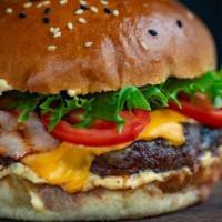 244 Cheeseburger · 8 oz. Pat La Freida Made for our own special blend recipe. Served with lettuce, tomato, onio...