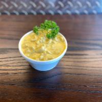 Mac and Cheese · Elbow macaroni in a creamy cheddar cheese sauce.