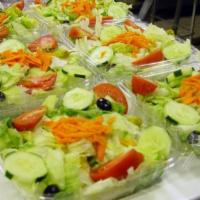 Garden Salad · Served with syrian bread.