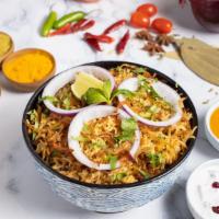 Hyderabadi Lamb Dum Biryani · Authentic 'Dum' biryani is an aromatic, mouth watering and authentic Hyderabadi dish with su...