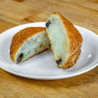 Chocolate Croissant · Our Pain au Chocolat is made with two batons of Belgian Chocolate.