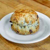 Cranberry Walnut Scone · An abundant scone made with cranberries and walnuts.