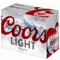 Coors Light, 12 Pack 12 oz. Can Beer  · Must be 21 to purchase.