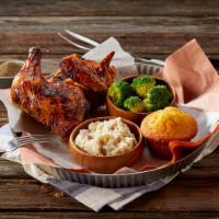 Country-Roasted Chicken (Platter) · Specially seasoned 1/2 chicken, roasted and char-grilled to perfection. Served with a choice...