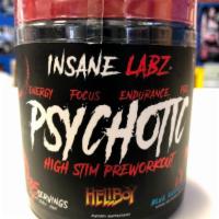 Psychotic Hellboy · FP, blue raz and lemonade.