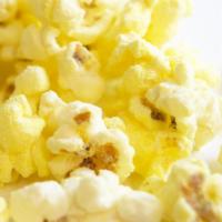 White Cheddar Popcorn · Classic white cheddar seasoned popcorn.