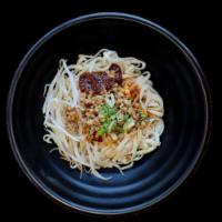 N2. Szechuan Dandan Noodle担担面 · Dandan noodles or dandanmian is a noodle dish originating from Chinese Sichuan cuisine. It c...