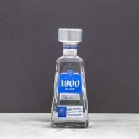 750 ml. of 1800 silver tequila  · (Must be 21 to Purchase)