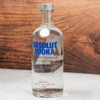 Absolut  Vodka · Must be 21 to purchase. 40.0% abv.