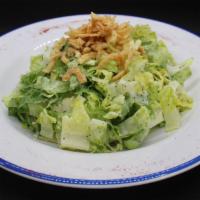 Chicken Caesar Salad · Chicken salad ,Lettuce, croutons,Parmesan cheese, dressing Caesar.