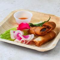 Starfish Special Lumpia · 3 pieces. A classic fried lumpia of pork, beef, shrimp, vegetables served with homemade hot ...