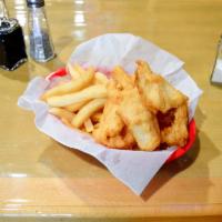 4. Fish and Chip Basket · 8 pieces.