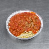Italian Spaghetti · Long thing pasta.