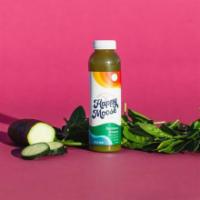 Rainbow Greens · Ingredients: cucumber, coconut water, spinach, celery, rainbow chard, lime, lemon, parsley, ...