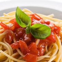 Spaghetti Marinara · Homemade marinara sauce served over spaghetti.