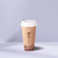 Red Bean Milk Tea · Classic silky milk tea served with red bean (No tapioca in this item, add topping if you lik...