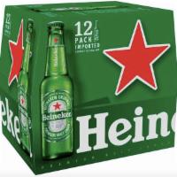 Heineken Lager, 12 oz. 12 pack, Bottle Beer · Must be 21 to purchase. 5.0% ABV.