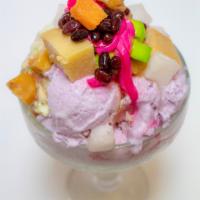 Medium Halo-Halo The Star of the Show · Made in the traditional style originating from the Philippines but with our liquid nitrogen ...
