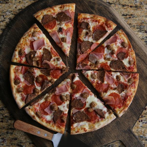 Meat Lovers Pizza · Pepperoni, Sausage, Meatball and Ham