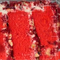 Strawberry Crunch Cake · 