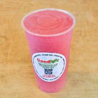 Power Punch Smoothie · Strawberries, banana and energizer.