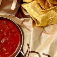 Chips & Salsa · House made salsa and crispy tortilla chips