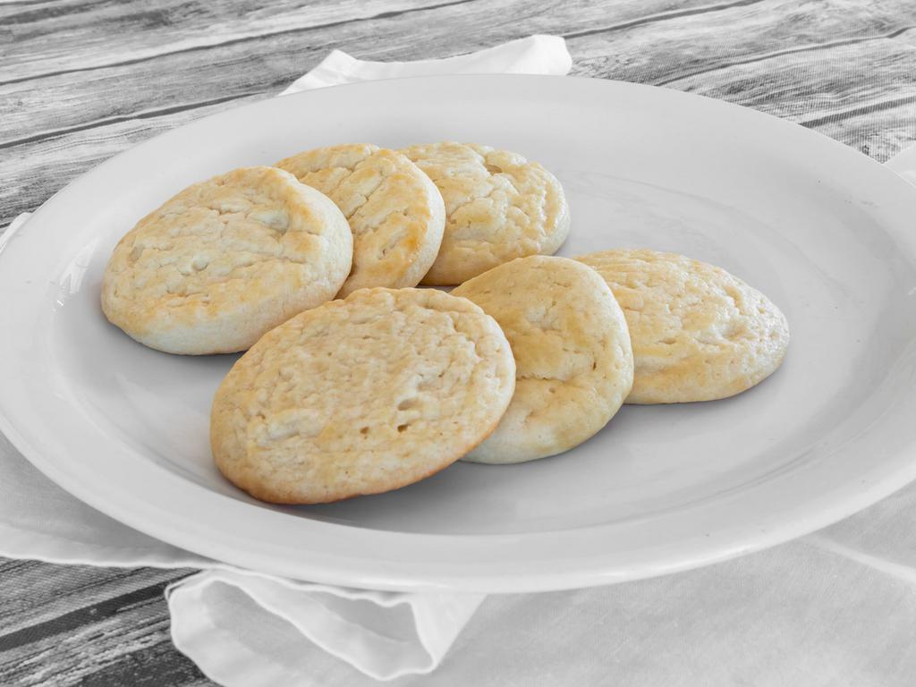 Big Butter Cookie with Sugar on Top · Our largest cookie with sugar on top gives you the amount of sweet you need.