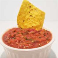 Chips and Salsa · Keeping it simple. Chips and salsa of your choice.