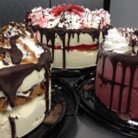 Cake · Please call the store at 614-245-8069 for our available varieties!
