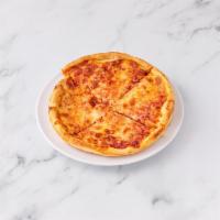 Cheese Pan Pizza · Add extra toppings for an additional charge.