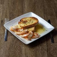Special Uncle Thom's Garlic Marinated Shrimp · Uncle Thom’s favorite brought to you! Served with garlic bread for dipping.