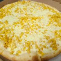 Mac Pizza · Sharp cheddar, Gruyere & mozzarella baked to perfection.