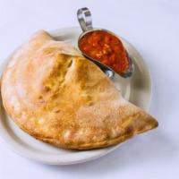 Calzone · Ricotta & mozzarella. Add toppings for an additional charge.